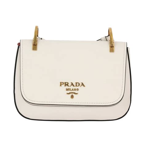 prada tracolla bianca|prada loop bag.